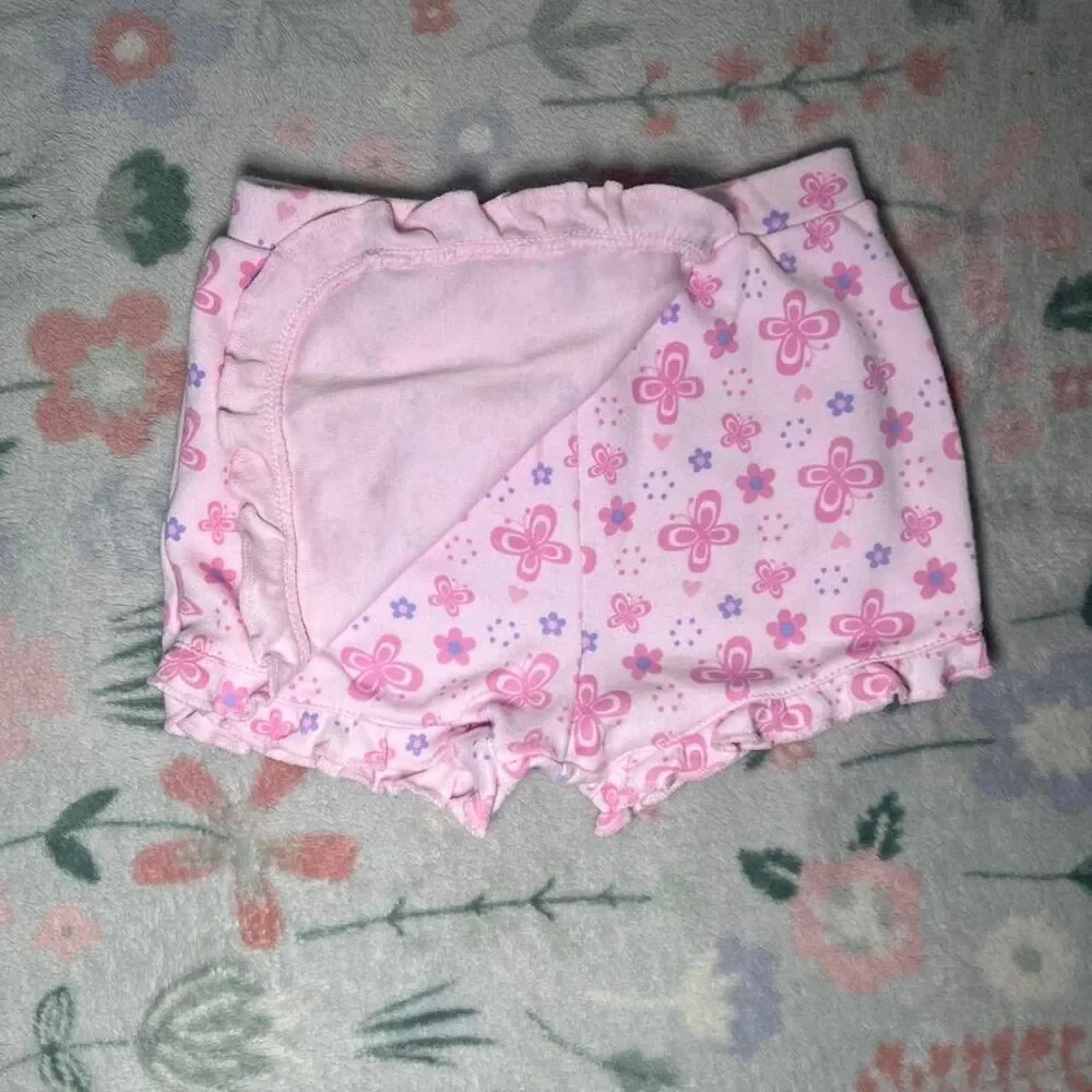 bon bebe Vintage Y2K Two Piece Baby Set 6 Month - Coquette Butterfly Cottage 90s